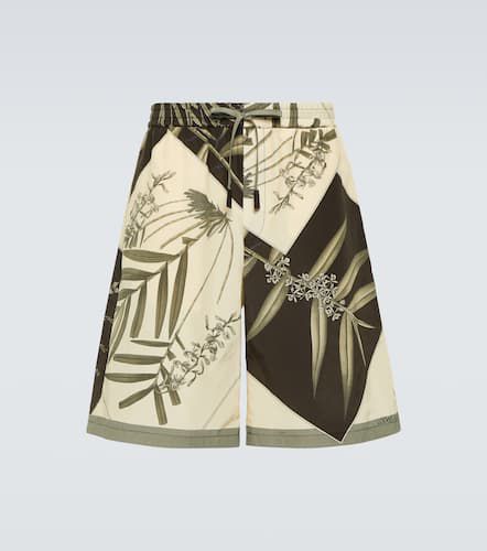 Paula's Ibiza printed cotton and silk shorts - Loewe - Modalova