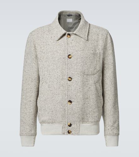 Virgin wool bomber jacket - Brunello Cucinelli - Modalova