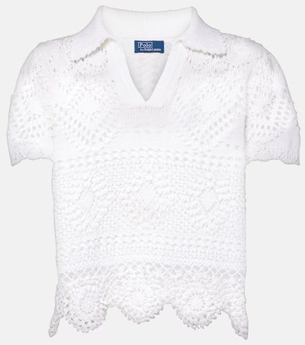 Scalloped cotton lace top - Polo Ralph Lauren - Modalova