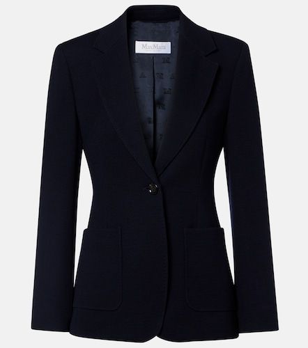 Utilita virgin wool jersey blazer - Max Mara - Modalova