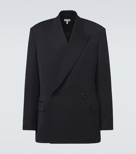 Loewe Double-breasted wool blazer - Loewe - Modalova