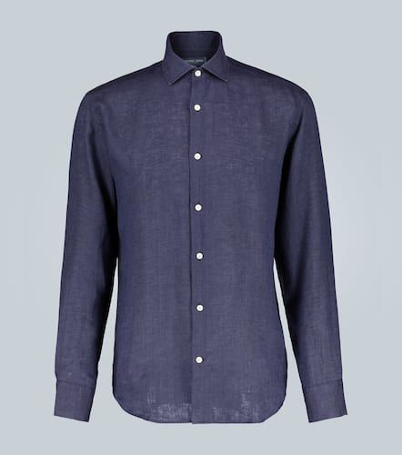 Camisa de lino de manga larga - Frescobol Carioca - Modalova