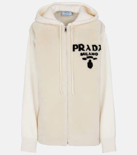 Pullover aus Shearling und Kaschmir - Prada - Modalova