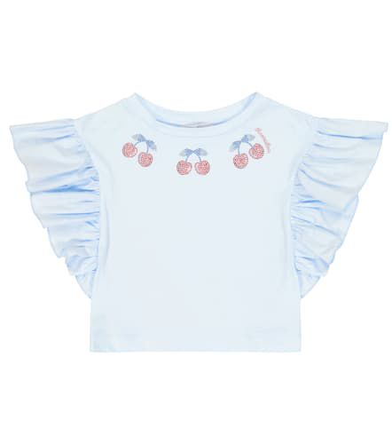 Camiseta de algodón adornada - Monnalisa - Modalova