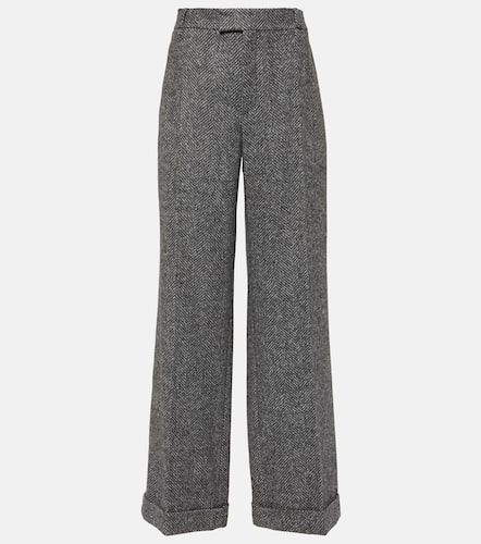 Pantalones flared de mezcla de lana - Brunello Cucinelli - Modalova