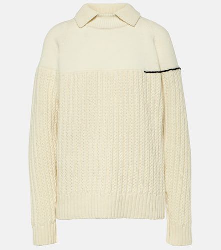Double-collar wool sweater - Victoria Beckham - Modalova