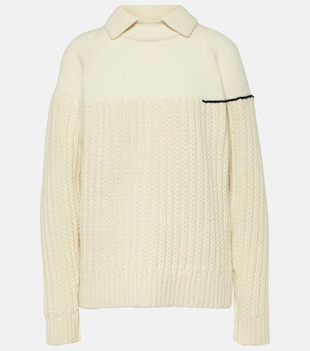 Double-collar wool sweater - Victoria Beckham - Modalova