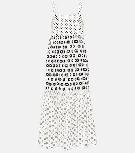 Printed cotton-blend midi dress - Tory Burch - Modalova