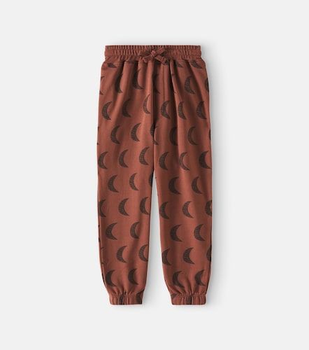 Moons cotton-blend sweatpants - Rylee + Cru - Modalova