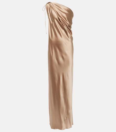 One-Shoulder-Robe Opera aus Seidensatin - Max Mara - Modalova