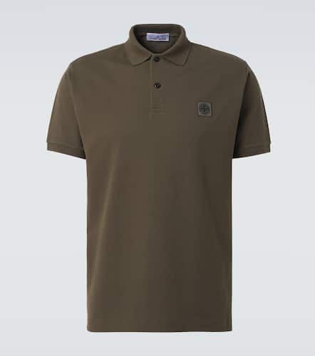 Polo Compass in piqué di cotone - Stone Island - Modalova