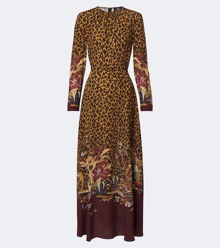 Abito lungo con stampa leopardata - Etro - Modalova
