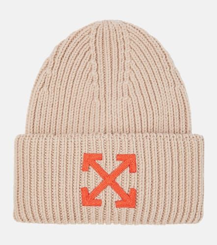 Off-White Gorro de lana con logo - Off-White - Modalova