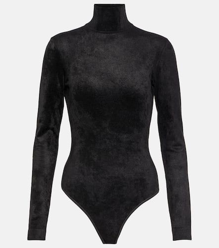 AlaÃ¯a Turtleneck velvet bodysuit - Alaia - Modalova