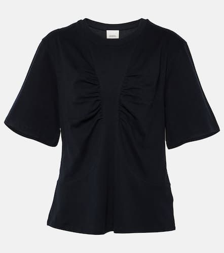 Zeren draped cotton jersey T-shirt - Isabel Marant - Modalova