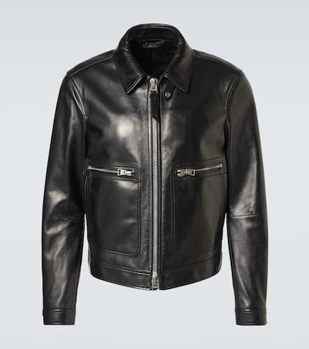 Tom Ford Leather blouson - Tom Ford - Modalova