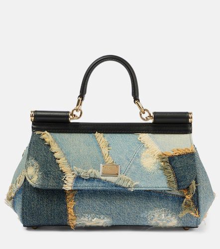 Bolso Sicily Medium con patchwork - Dolce&Gabbana - Modalova