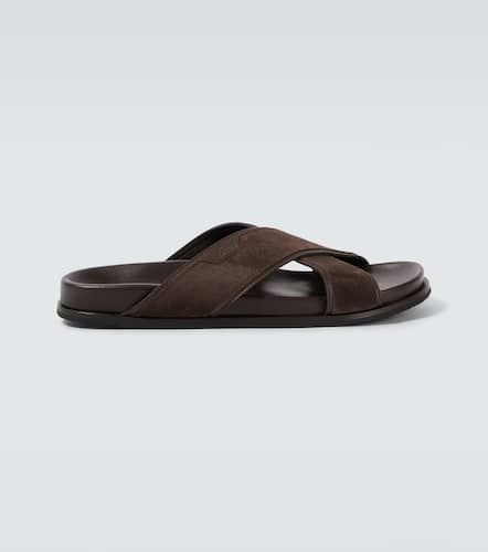 Brioni Sandalen aus Veloursleder - Brioni - Modalova