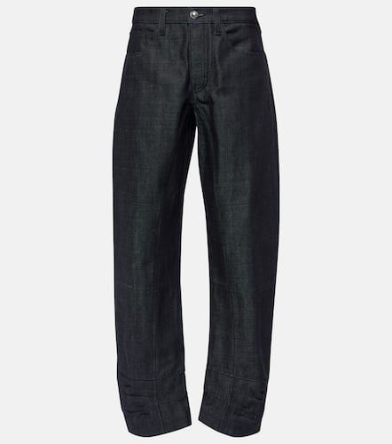 Jeans tapered cropped a vita media - Jil Sander - Modalova