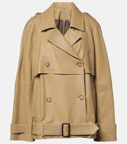 Toteme Oversized leather jacket - Toteme - Modalova