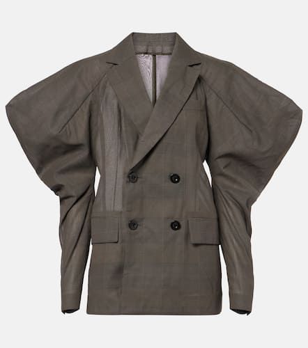 Sacai Blazer aus Baumwoll-Voile - Sacai - Modalova