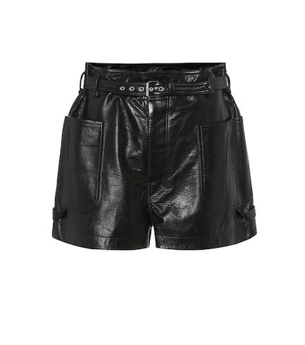 Shorts Xike de piel de tiro alto - Isabel Marant - Modalova