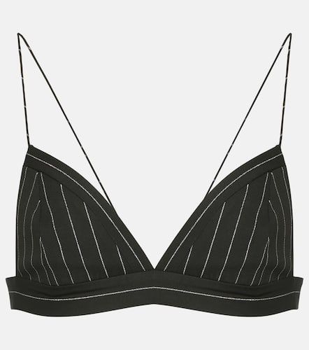 Bralette de Lurex® con raya diplomática - Alex Perry - Modalova