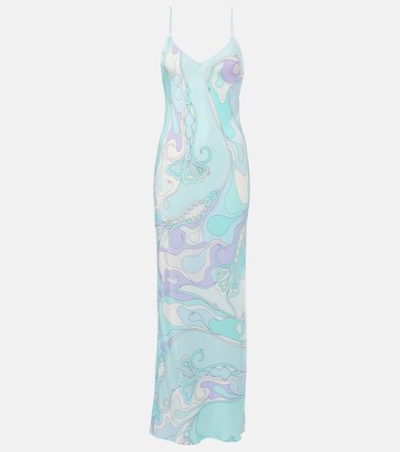 Pucci Abito lungo Orchidee in seta - Pucci - Modalova