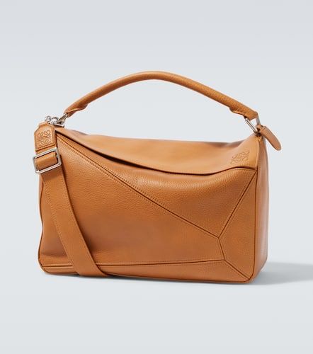 Loewe Puzzle Large leather tote bag - Loewe - Modalova