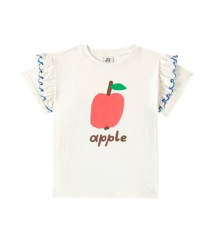 Camiseta Apple de algodón con volantes - Jellymallow - Modalova