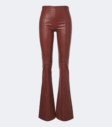 Pantalones flared Gege de piel - Stouls - Modalova