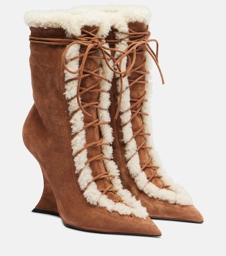 Botas con cuña Nina 105 de ante - Paris Texas - Modalova