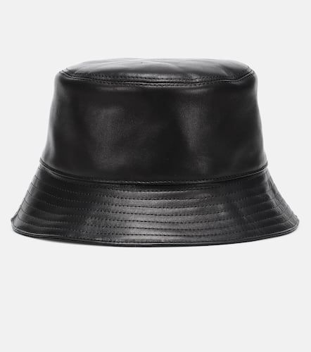 Cappello da pescatore in pelle - Loewe - Modalova