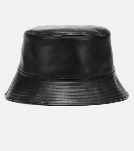 Loewe Leather bucket hat - Loewe - Modalova