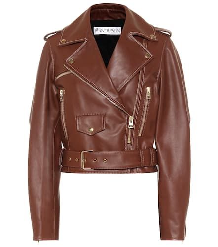 JW Anderson Bikerjacke aus Leder - JW Anderson - Modalova