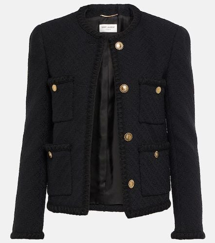 Saint Laurent Tweed jacket - Saint Laurent - Modalova