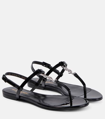 Cassandra embellished thong sandals - Saint Laurent - Modalova