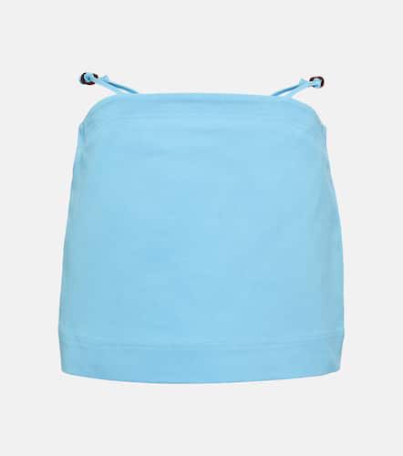 Minifalda de algodón adornada - Ganni - Modalova