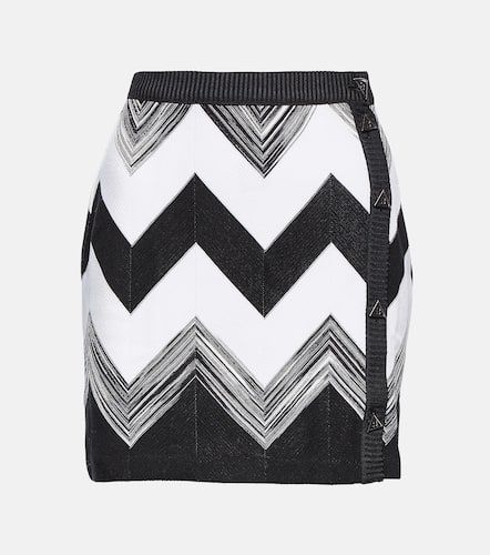 Minifalda de punto en zigzag - Missoni - Modalova