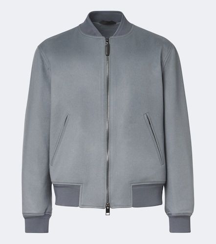 Brioni Bomber in lana e cashmere - Brioni - Modalova