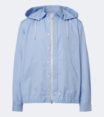 Sacai Striped cotton-blend jacket - Sacai - Modalova