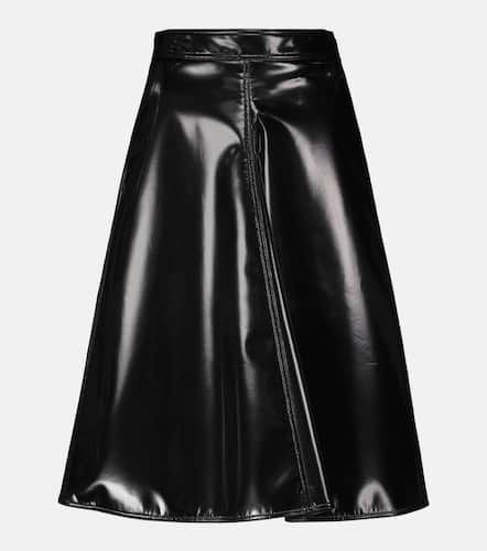 Moncler 1952 faux leather midi skirt - Moncler Genius - Modalova