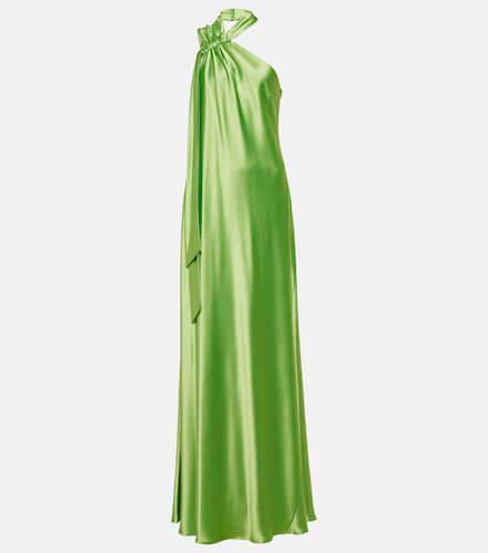 Ushuaia asymmetric satin gown - Galvan - Modalova