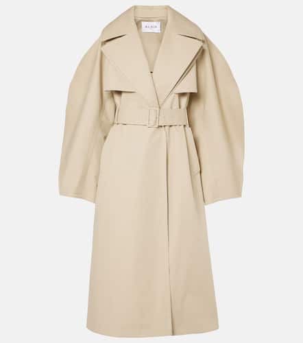 Alaïa Trenchcoat aus Baumwoll-Gabardine - Alaia - Modalova