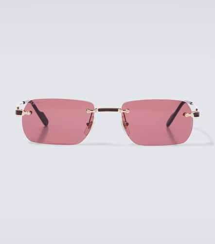 Eckige Sonnenbrille Première - Cartier Eyewear Collection - Modalova