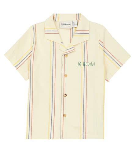 Striped cotton blend shirt - Mini Rodini - Modalova