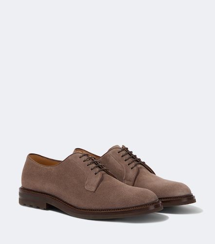 Stringate Derby in suede - Brunello Cucinelli - Modalova