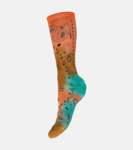 Alanui Bandana cotton-blend socks - Alanui - Modalova