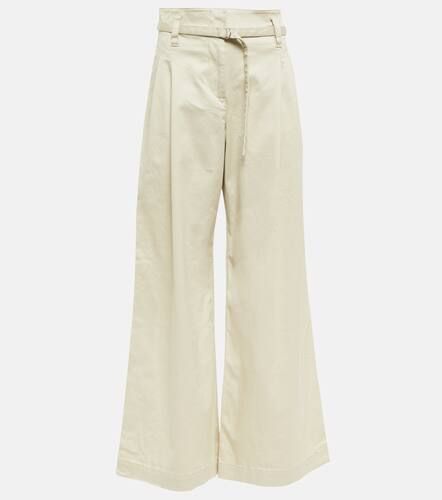 High-Rise-Hose aus Twill - Proenza Schouler - Modalova