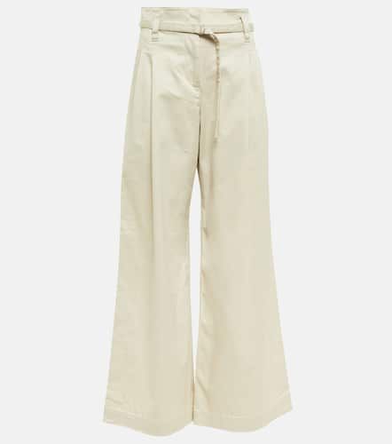 Pantalones anchos de sarga de tiro alto - Proenza Schouler - Modalova